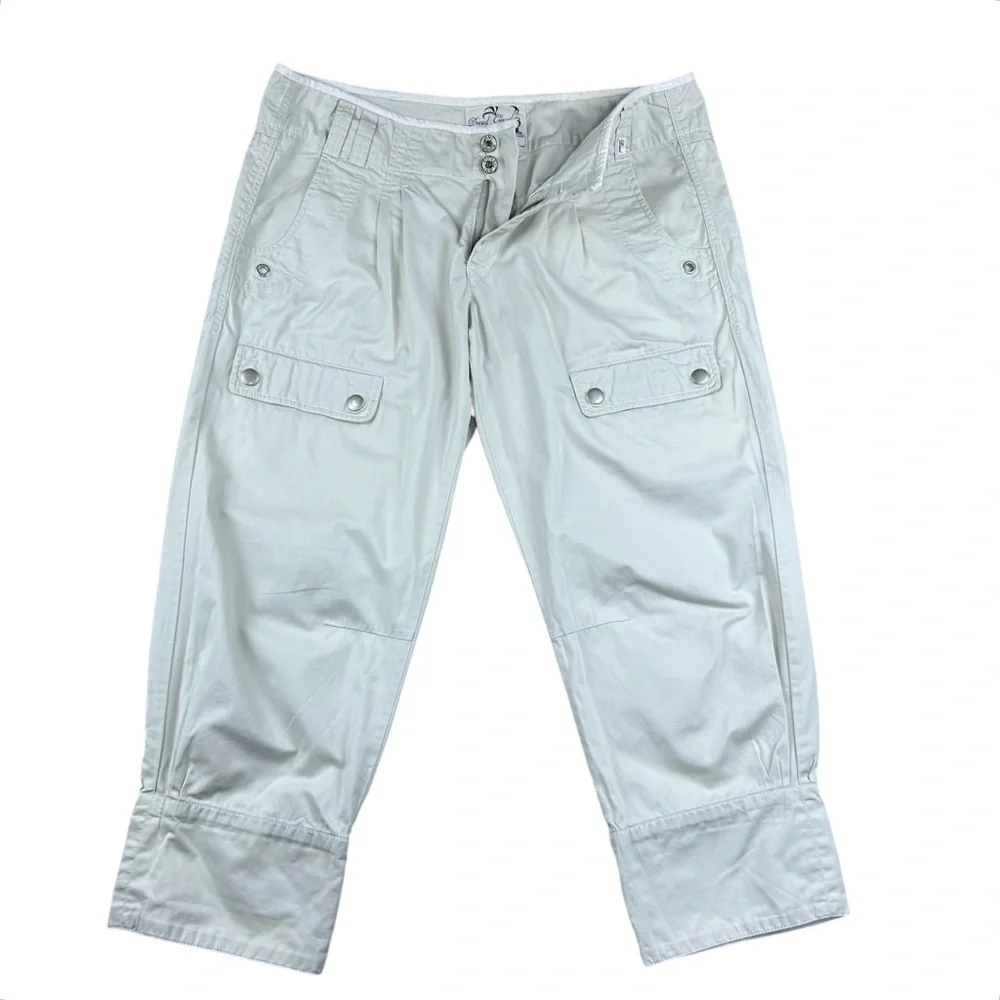 Diesel Parachute Mens Cargo Capri Pants Shorts Loose Fit Baggy Rave Skate Y2K